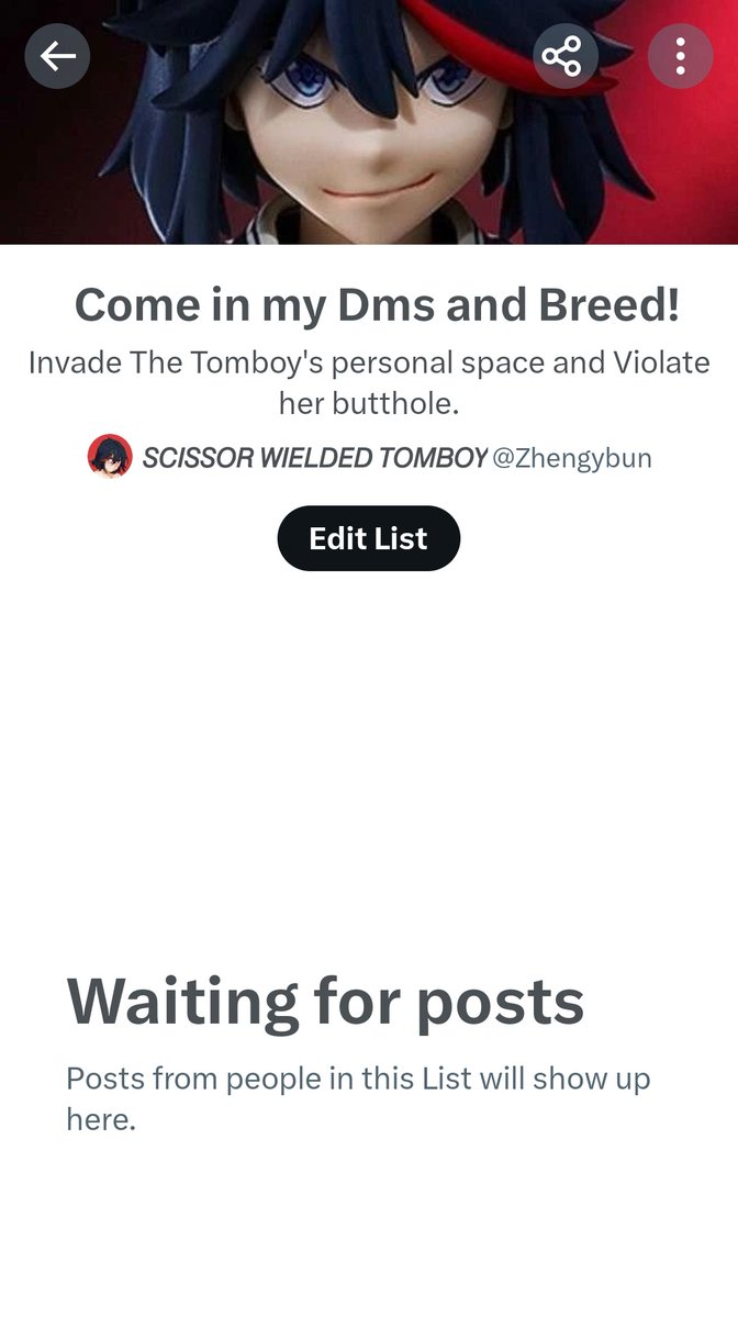 Now on, Dms are not open and only those who are in the List. 

There is alot of shit I want to plot with~