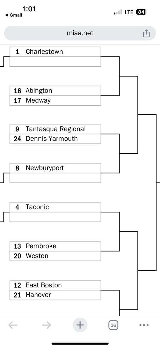 MIAA Tournament 

Boys Basketball earned the #13 seed.

#13 Pembroke will host #20 Weston. Game date, TBD.