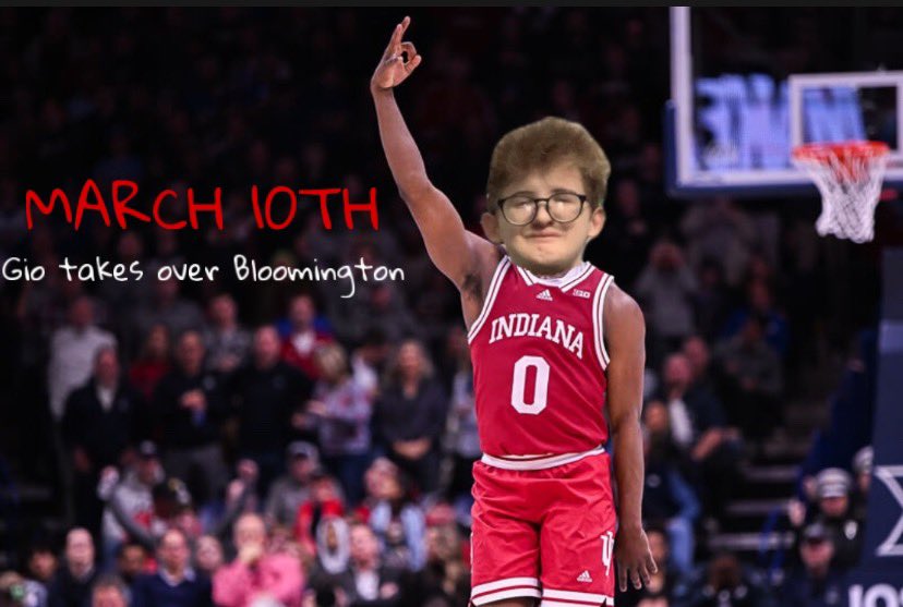 GioThePodcaster's tweet photo. March 10th GIO TAKES OVER BLOOMINGTON!!!! see you guys at the game!!! @IndianaUniv @IUBloomington https://t.co/CKWqph6Mlr