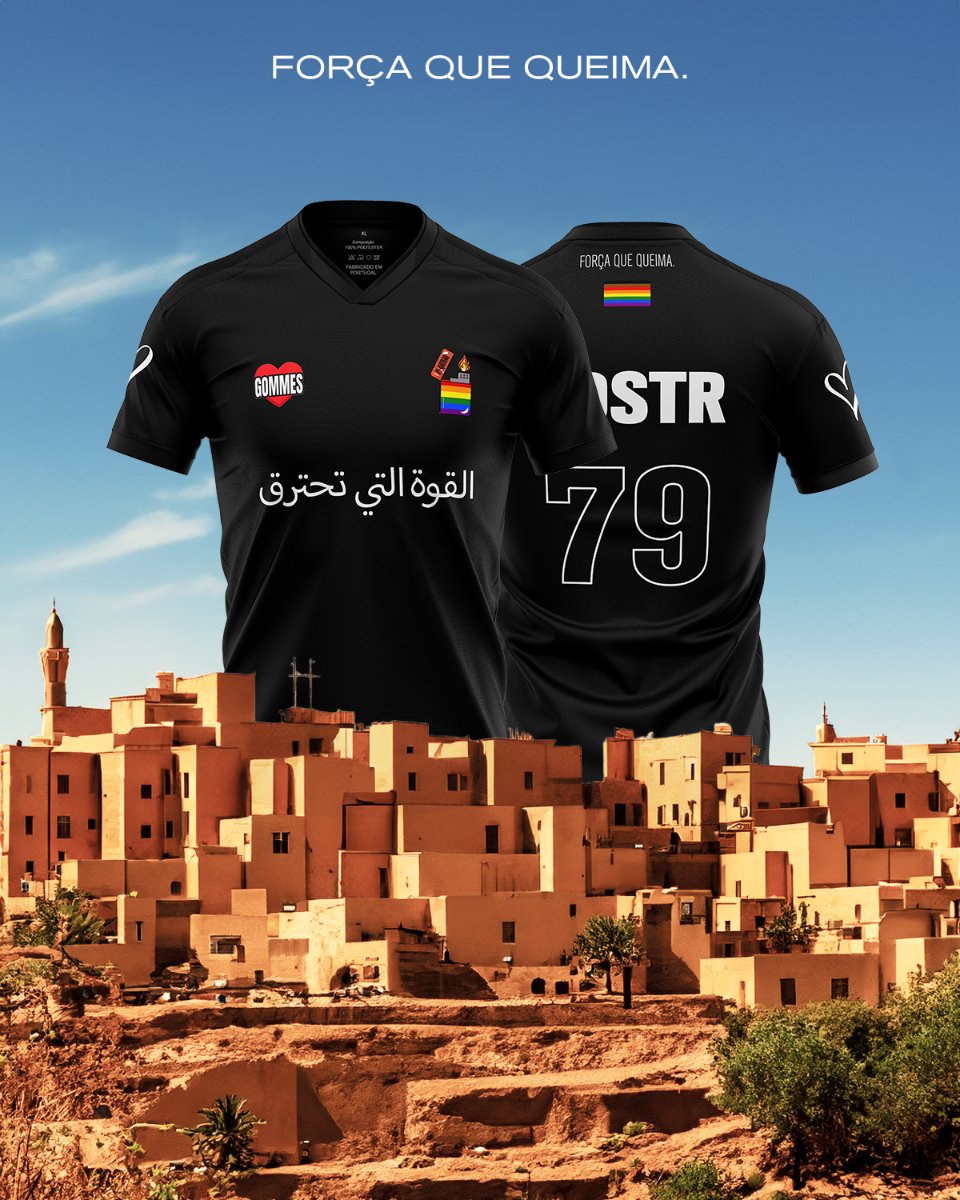 oruipinto's tweet image. Jersey AL-QATRAO OUT NOW

Para obteres a Jersey do Amor [20 paus]:
Envia e-mail para "ruihdstrpinto@gmail.com" com o assunto "JERSEY AL-QATRAO" e indica:

- Tamanho que pretendes;
- Se queres nome e número personalizado e indicar quais (+2 paus)
- Método de fornecer os paus