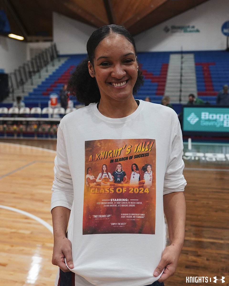 FDUKnightsWBB's tweet photo. celebrating these girls 🥳 https://t.co/xCMnVdOKzI