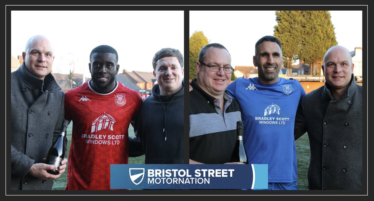 We were delighted to welcome @AlconComponents and @onthetoolstv as Match Day Sponsors today against Curzon Ashton. They chose @ChrisWreh1 and @jsingh22 as their Men of the Match. Congratulations both!