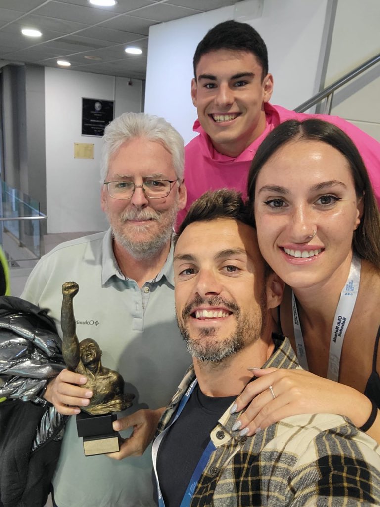 Sarai Gascon Moreno (@saraigascon) on Twitter photo Hoy en el Campeonato de España de natación que se está celebrando en Sabadell el premio y reconocimiento se lo ha llevado nuestro seleccionador <a href="/lcgd62/">laureano gil davila</a> por su gran trayectoria profesional. Más que merecido! Enhorabuena!!! 🌟 Hoy en el Campeonato de España de natación que se está celebrando en Sabadell el premio y reconocimiento se lo ha llevado nuestro seleccionador <a href="/lcgd62/">laureano gil davila</a> por su gran trayectoria profesional. Más que merecido! Enhorabuena!!! 🌟