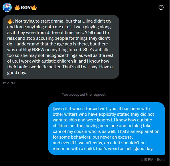 ProseSyntheta's tweet image. ||im blocked now so idk, lol