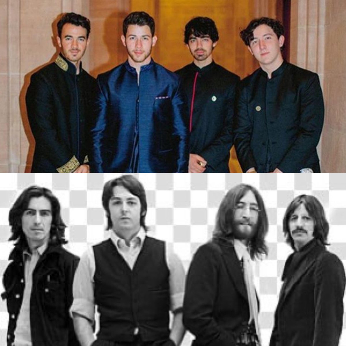 Biopic casting, solved #TheBeatles