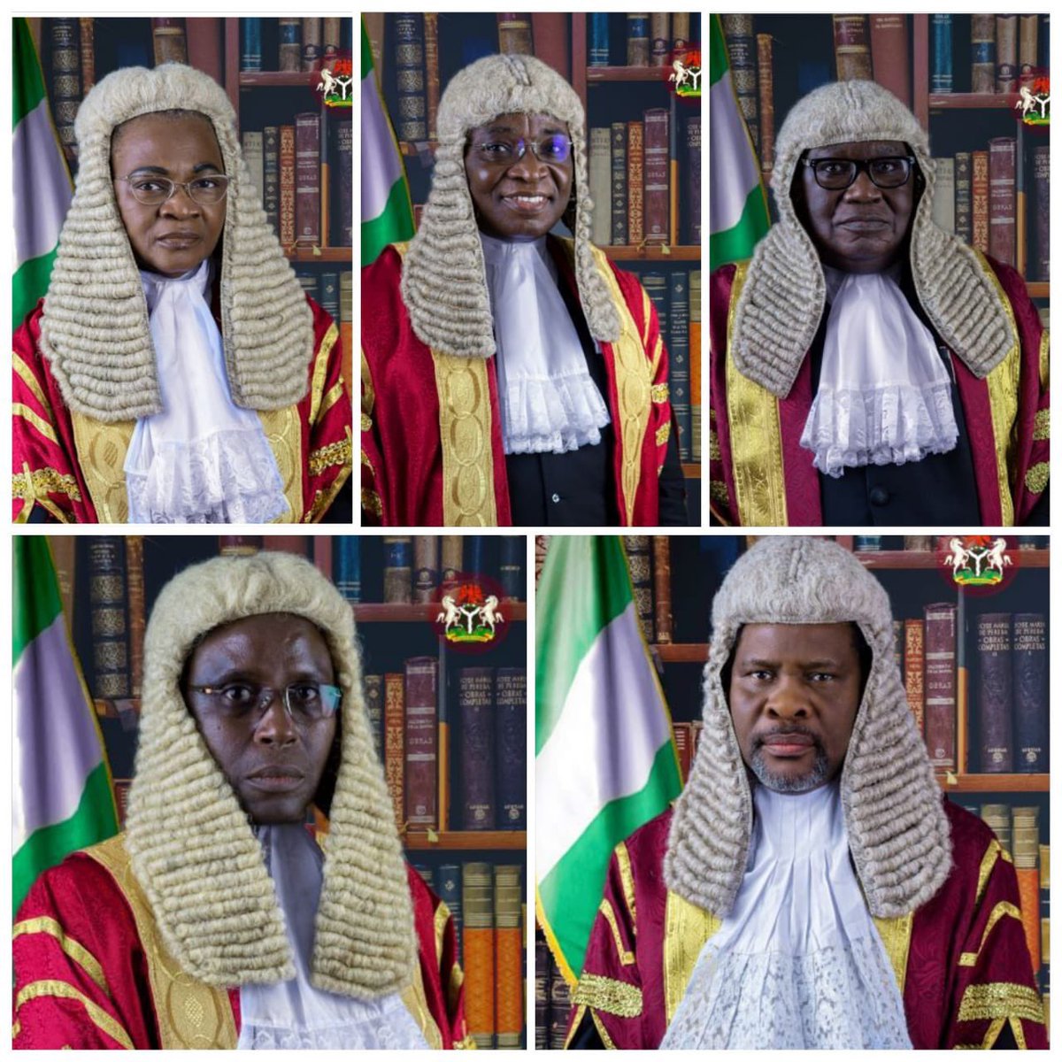 CUR$SE be unto all the judges that took part in bringing Bola Tinubu into Aso Rock. 

You shall gnash your teeth until you are no more✅