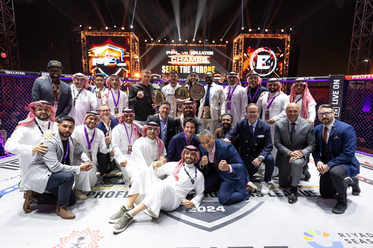 Tonight the Professional Fighters League and the Kingdom of Saudi Arabia were at the center of the MMA world. PFL Champions vs. Bellator Champions was the first-ever PFL PPV Super Fight global event and it delivered electrifying action from the best fighters in MMA.