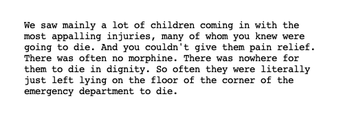 Oxford surgeon Professor Nick Maynard on what he saw in Gaza: