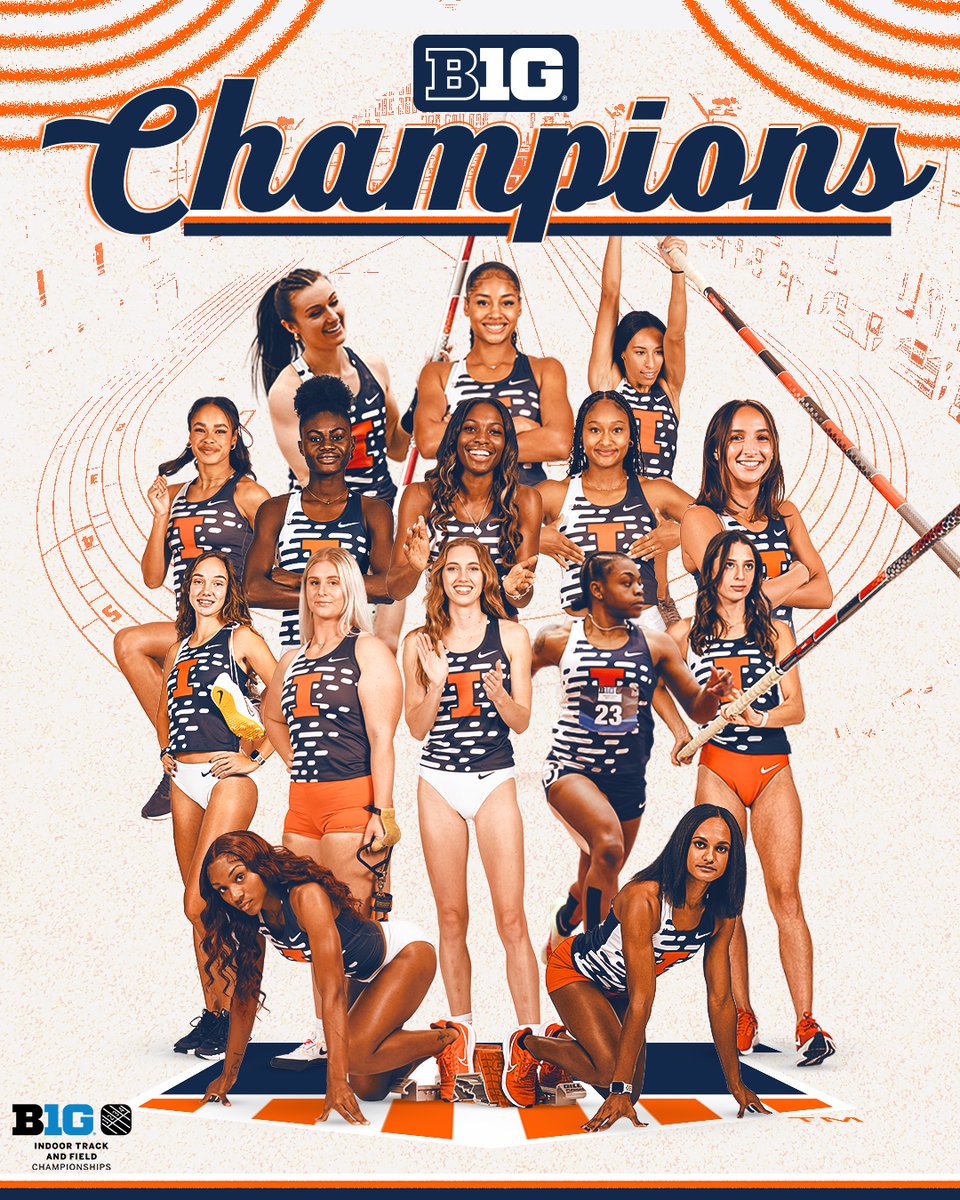 For the first time since 2013, Illinois is back on top of the Big Ten! 🟠 🔵

#Illini I #HTTO I #WhyNotILL
