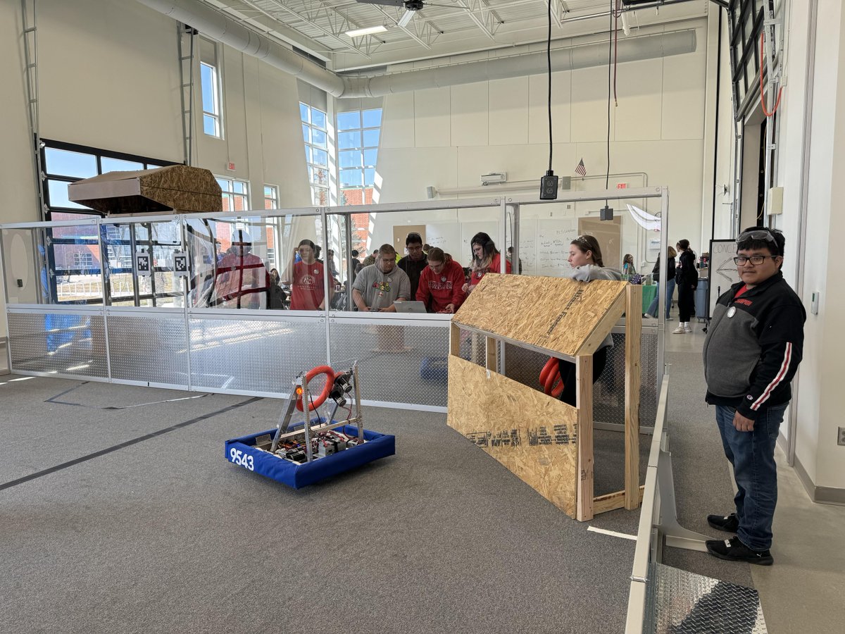 🌪️ Cyclone Robotics #9543 🌪️

HCHS’s Robotics team had their debut event at a practice competition in West Des Moines.

They are in motion, passed inspections, and ready to strategize for the Iowa Competition in March.