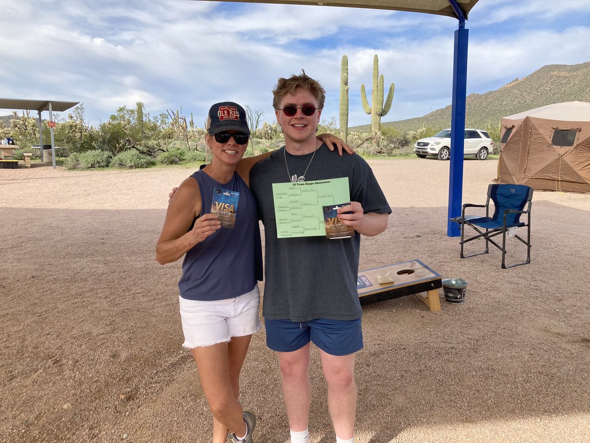 CVHSYotes's tweet photo. Campo Verde 2nd Annual Camping Trip Bags Champions!… Back to Back for Romero Ragsdale! https://t.co/B69wQ4GOL4