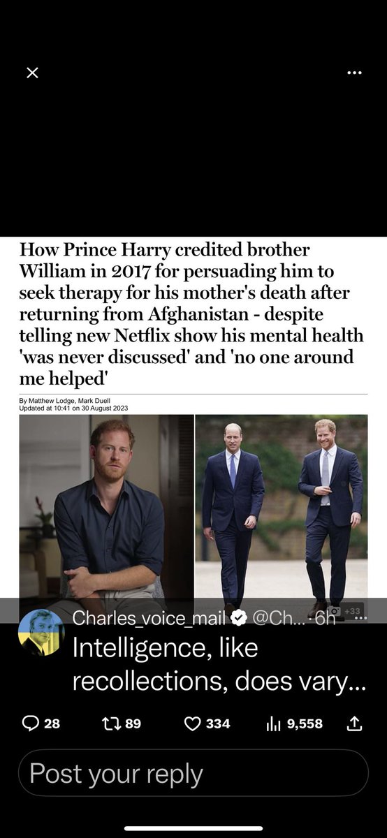 #PrinceHarryIsALiar