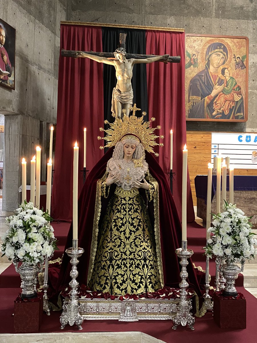 &lt;&lt;¿Qué estás dispuesto a entregar al Señor?. ¿Cuál va a ser tu sacrificio?. Solo tú tienes la respuesta.&gt;&gt; Hoy finalizamos el último día de Quinario al Stmo. Cristo de la Salvación junto al P.Miguel rezando por el Grupo de Mayordomía y Camareras de nuestra Hermandad