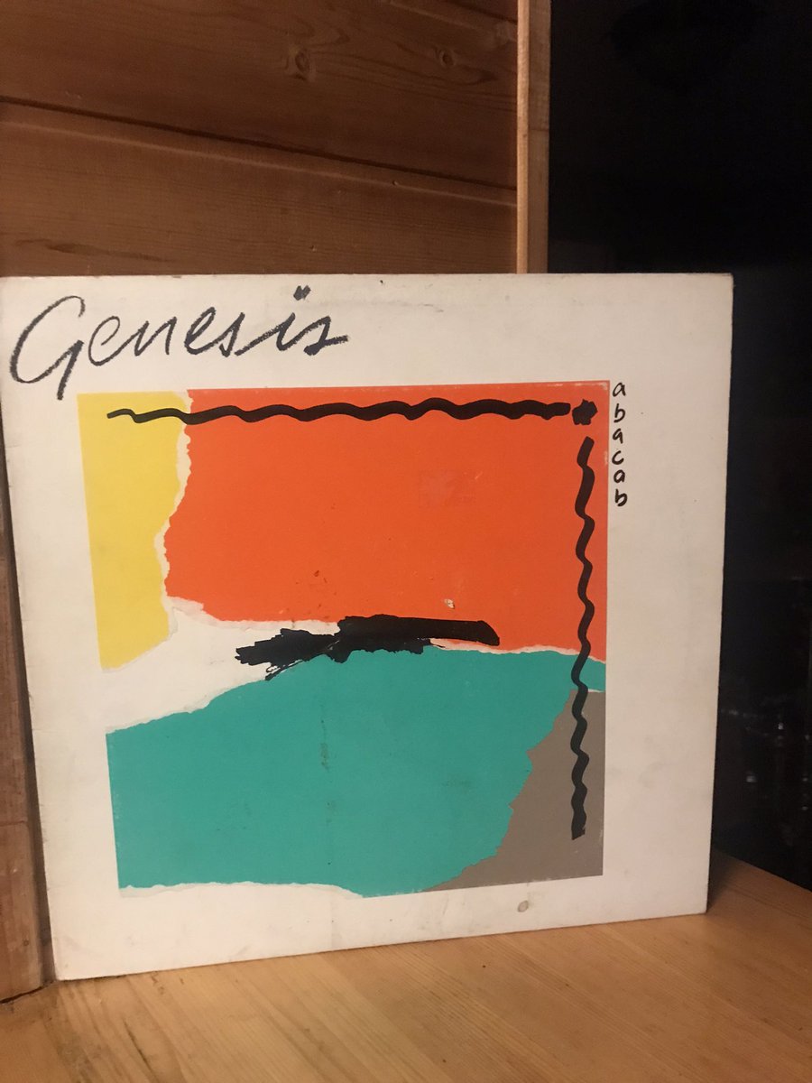 Saturday night listening 👂 to #Genesis Abacab