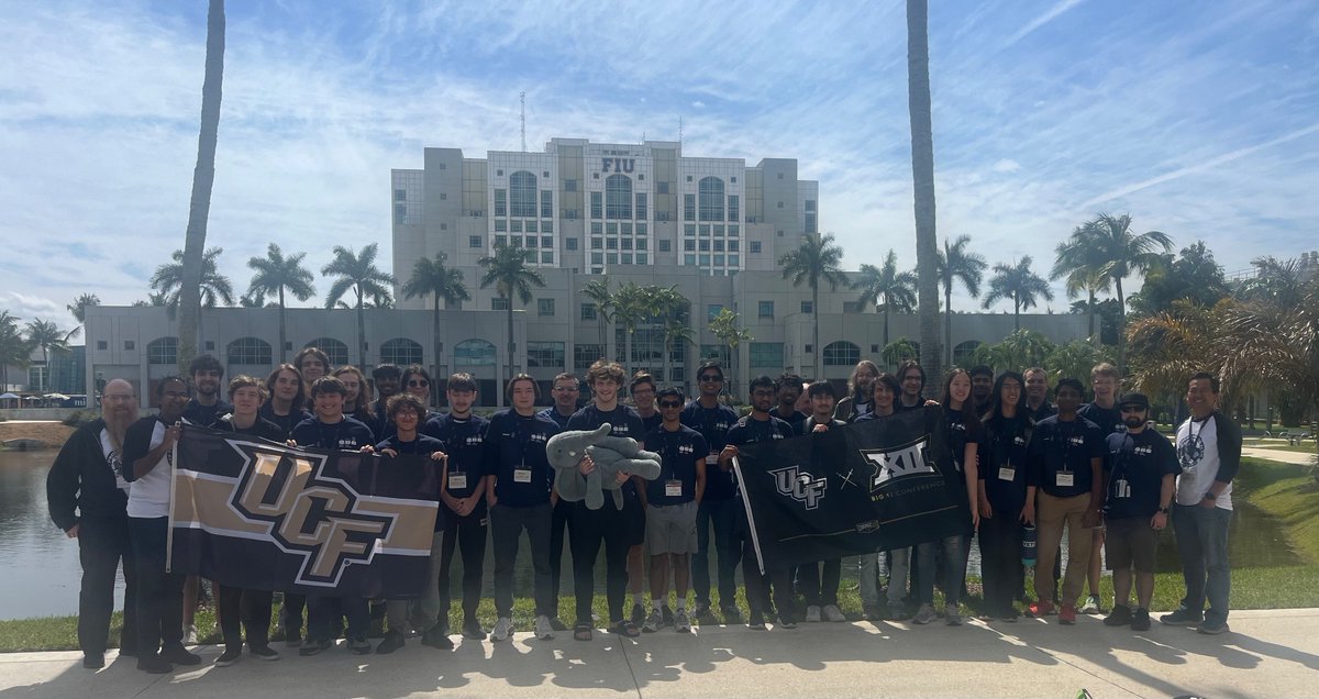 ucfprogteam's tweet image. The UCF Programming Team is at FIU in Miami today for the Southeast USA Regional Programming Contest!