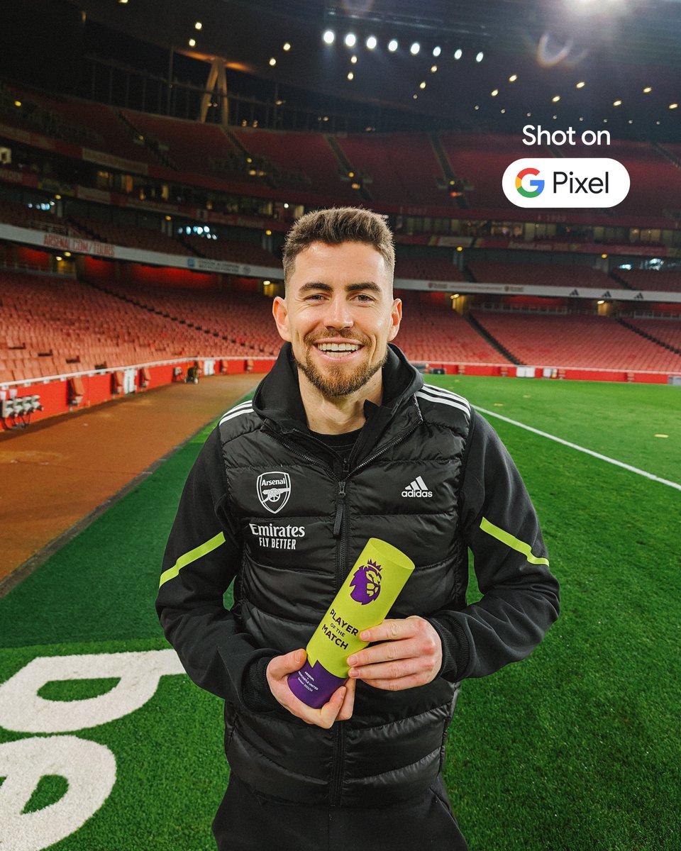 Our Jorgi, Premier League POTM 🏆 🤳 Shot on Google Pixel