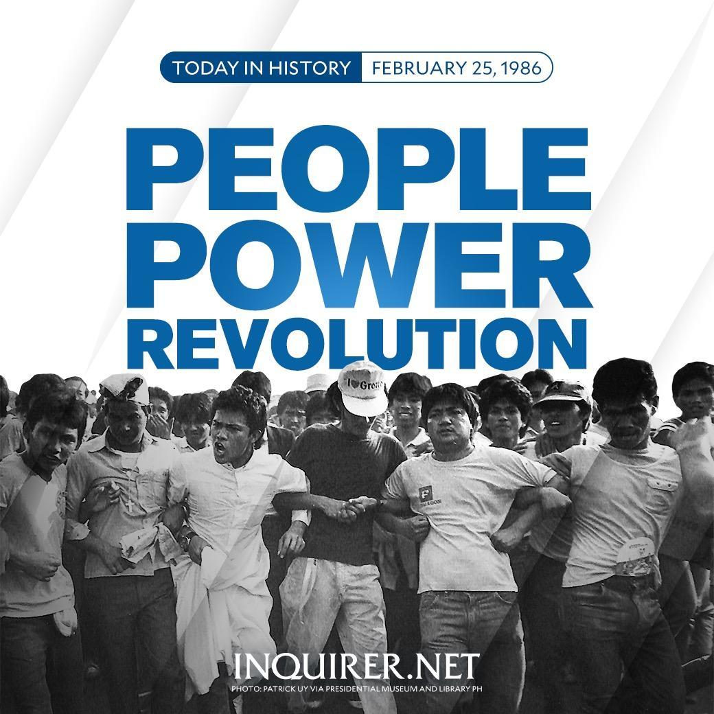 Today marks the 38th anniversary of the 1986 People Power Revolution, a historic movement that led to the ouster of late dictator Ferdinand Marcos and the restoration of democracy in the Philippines.