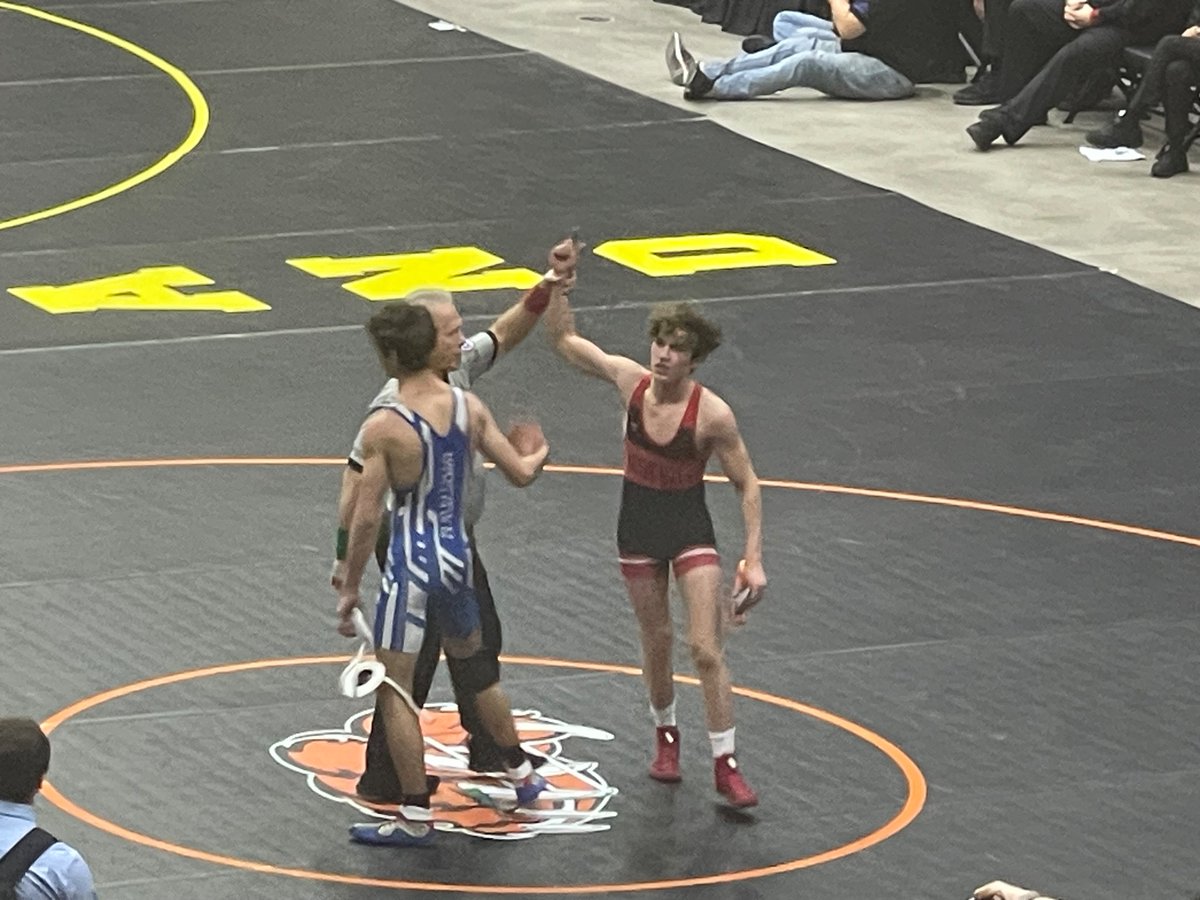 Johnny Leck is a STATE CHAMPION!!