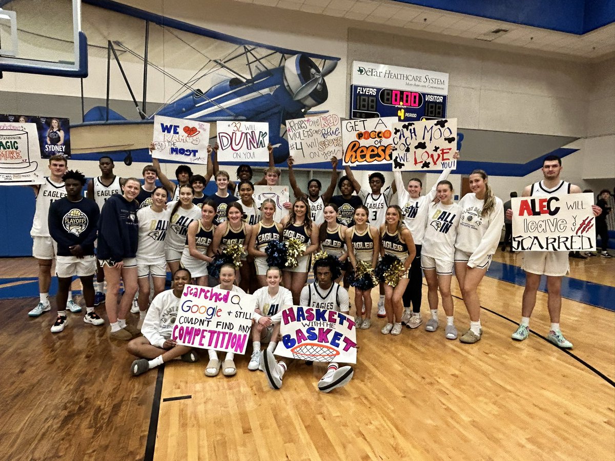 Double Dip Trip To Waco!!! ✌🏽 Both Men’s and Women’s Basketball teams headed to the @TAPPSbasketball FINAL FOUR for the first time since 17-18. Boys have been 15 total times Girls have been 13 total times. It’s a Great Day to Be an Eagle 🦅🦅