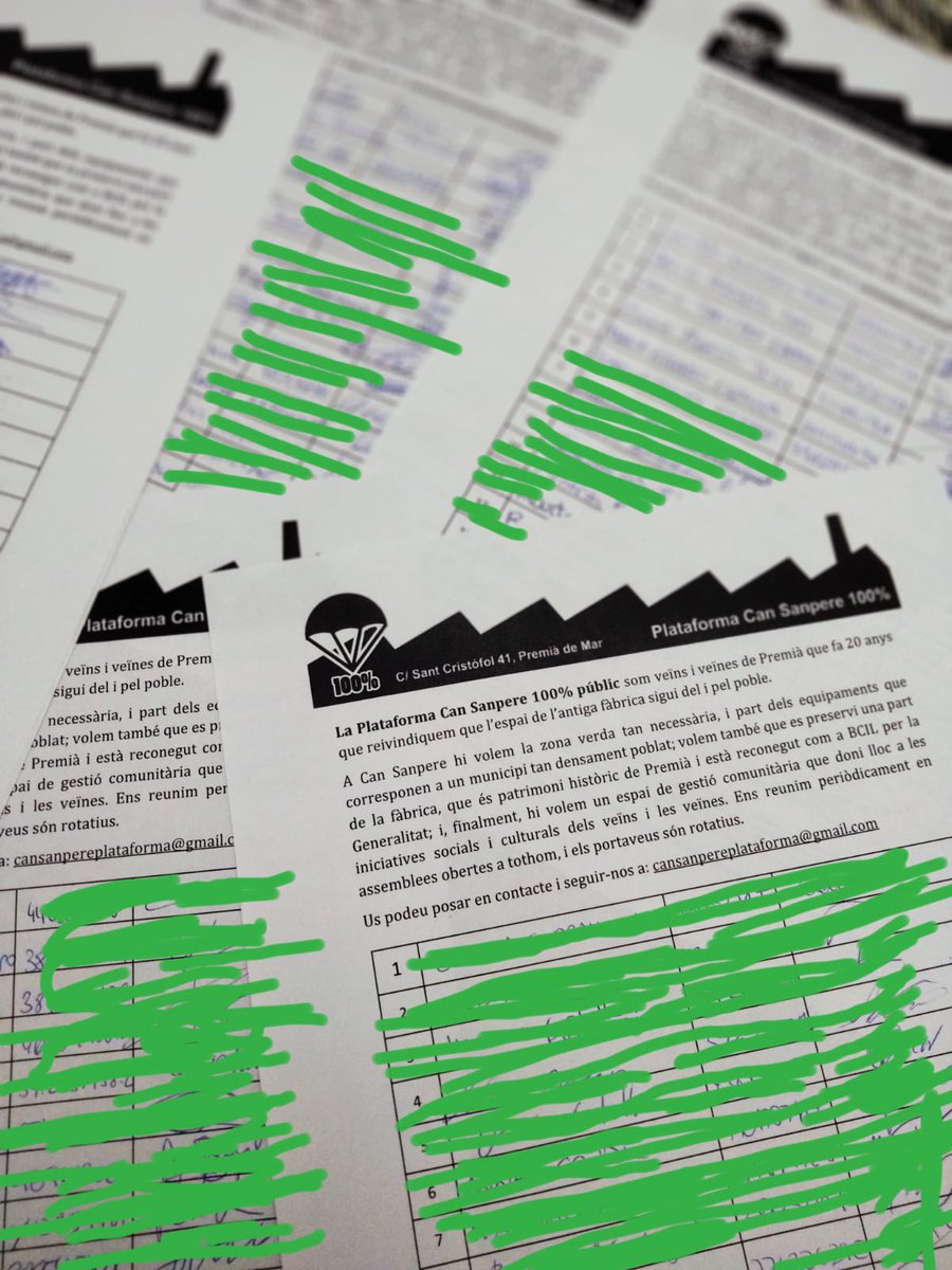 La <a href="/Can_Sanpere/">Plataforma Can Sanpere</a> manté els seus objectius de zona verda, equipaments i preservació del patrimoni i celebra la signatura de l'acta d'expropiació. Continuarà l'activitat fins a assolir els objectius que van motivar-la fa més de vint anys. Fins guanyar un Can Sanpere del i pel poble!