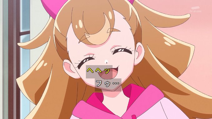 めんどくさいという顔だ #nitiasa #precure 