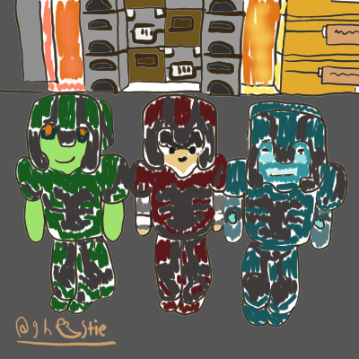 ghostiemations's tweet photo. Can you tell the difference? (This was my warm up today next time will be more better)

Hope you like it! :)

#art #fanart #dynamictrio #thecaptainskull #tommytuber #galaxyjtm #warmup #minecraft https://t.co/49kLDrDwwV