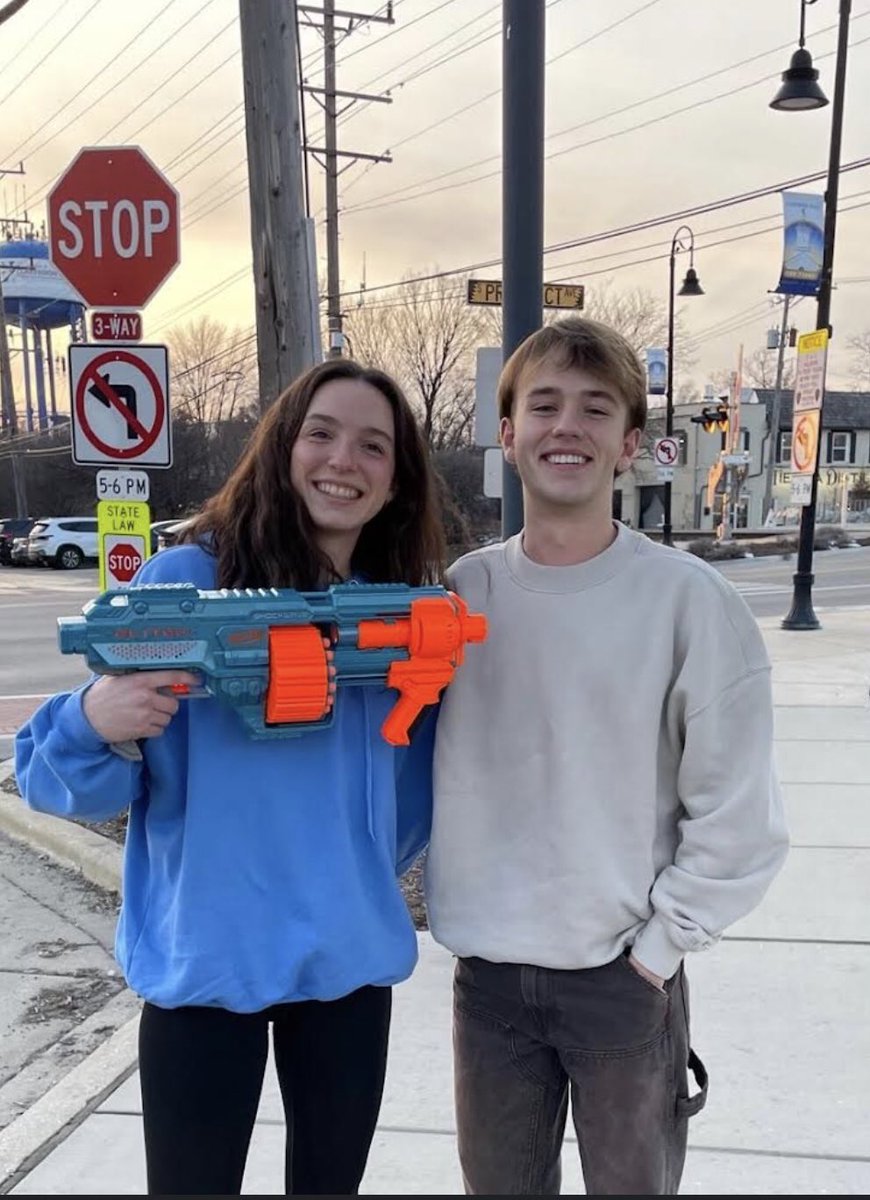TAGhinsdale's tweet photo. Moira Hughes somehow received intel that Patrick Dugan was on the train home from Chicago and eliminated him after a chase. Powerful weapon she has there, I’d stay clear of her #nerfORnothin https://t.co/YwEEtgHPD4