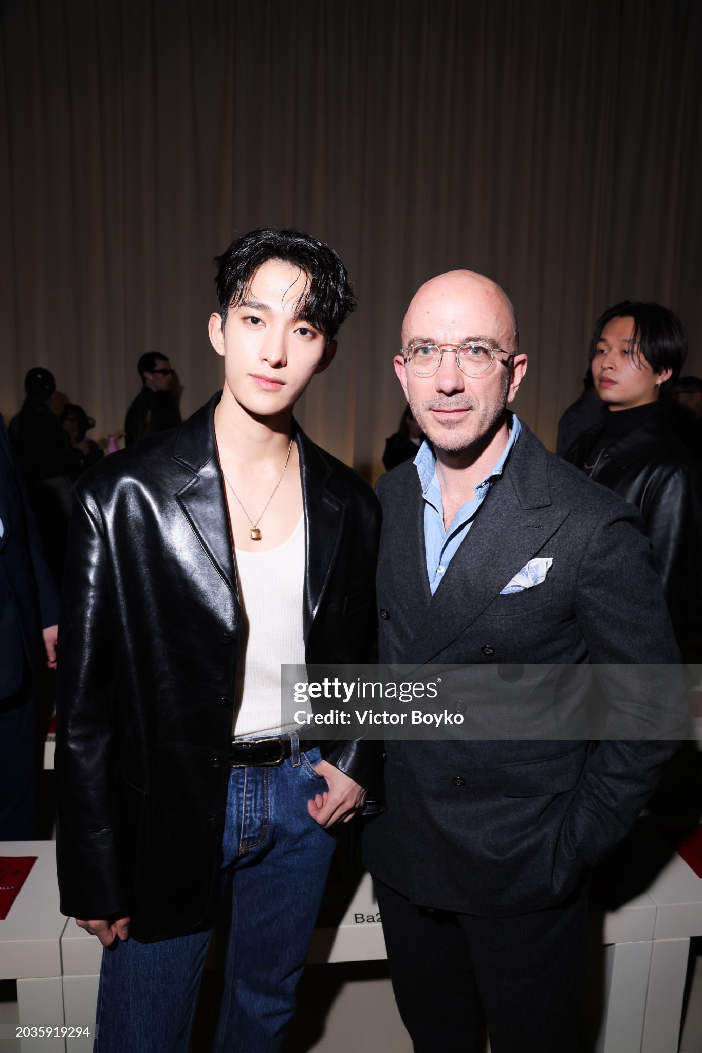 dkz on X Dokyeom with BALLY CEO Nicolas Girotto https t 0uDRq05BjO X