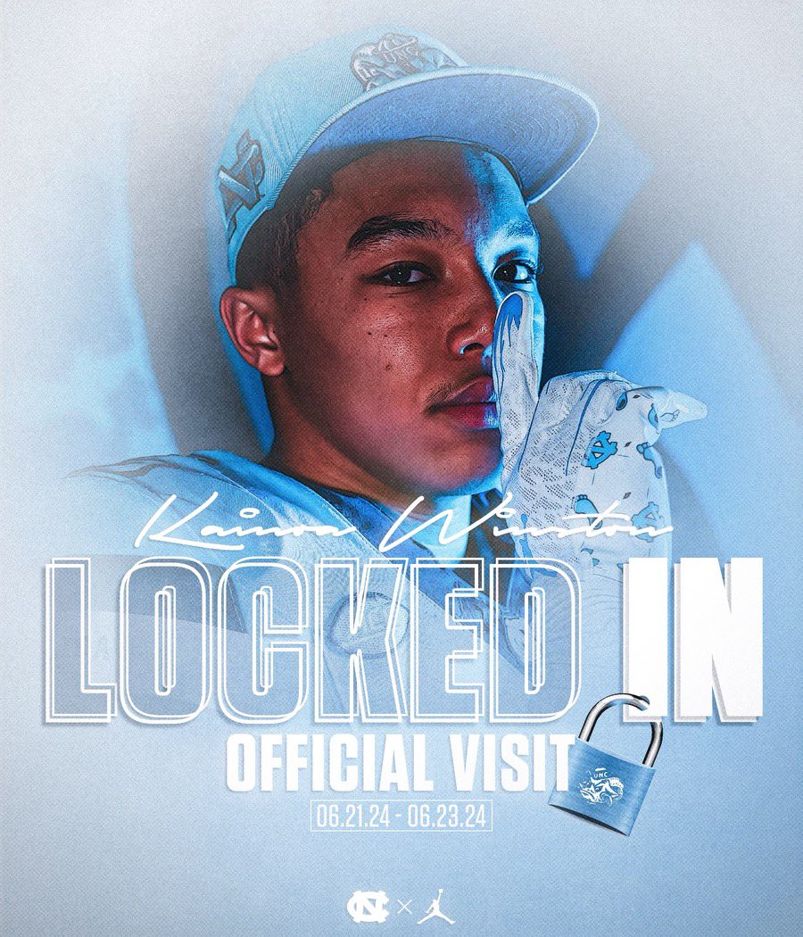 Official Visit set!! #goheels 🐏