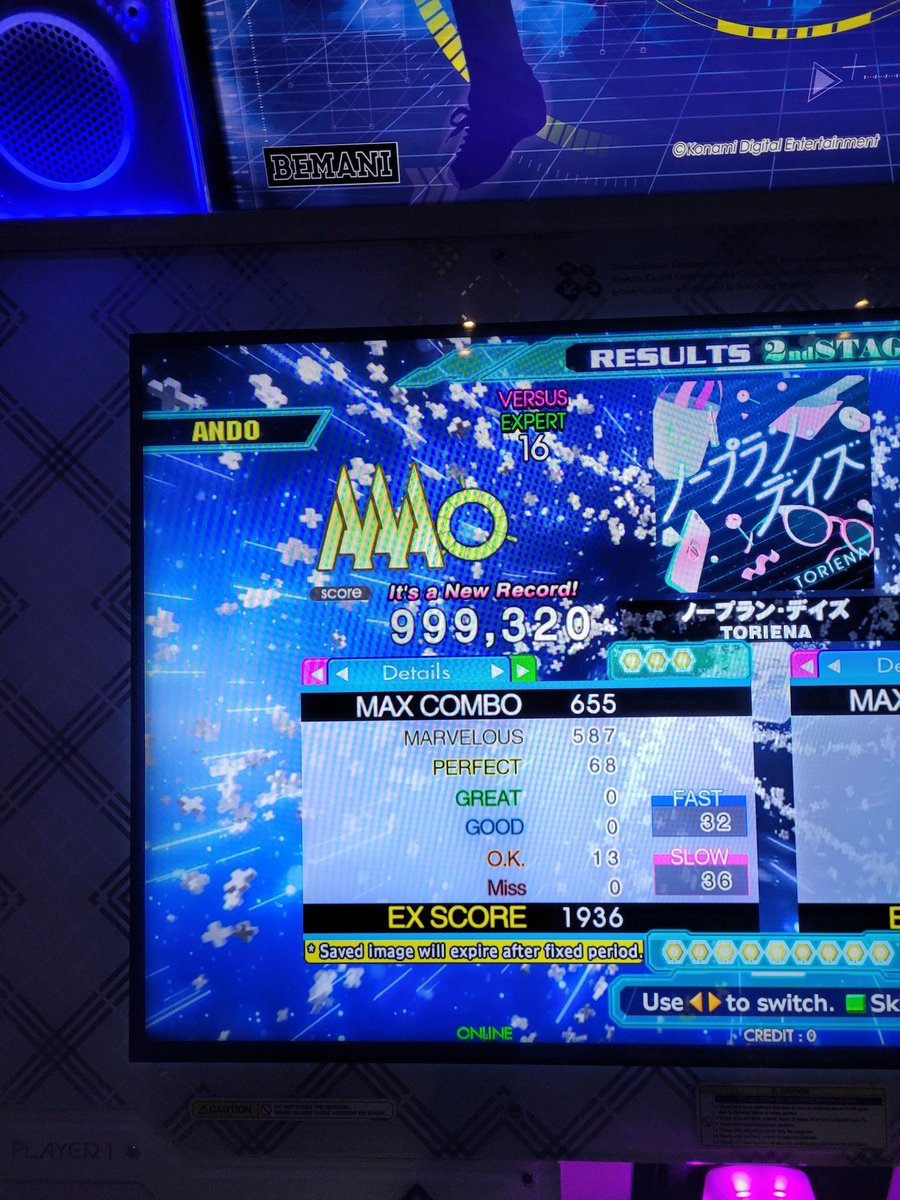 ando_ddr's tweet image. 16 PFC #1!!! 🤩🥳
Such a relief to finally reach this goal after so many chokes 🥹
LFGGGGGG‼️‼️‼️