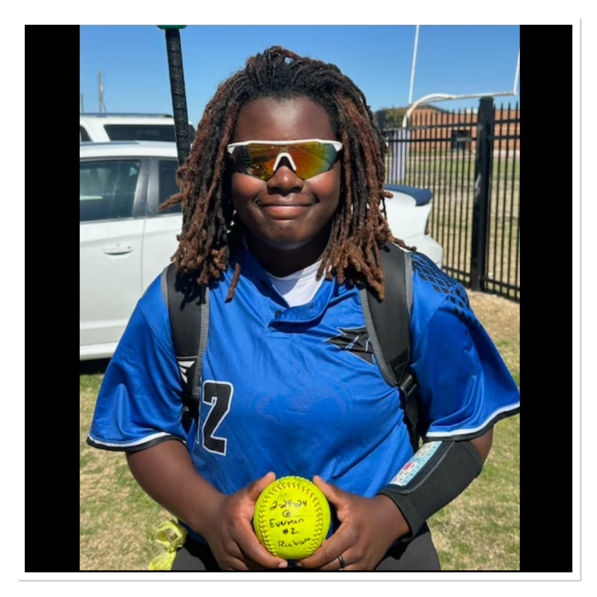 Panther Nation we are witnessing the rising of a Diamond Queen!! 🥎 Freshman Brianna Florence went yard AGAIN today with a shot over left center!! That is HR #2 very early in the season. Way to get a hold of it, babygirl!! 🐾
