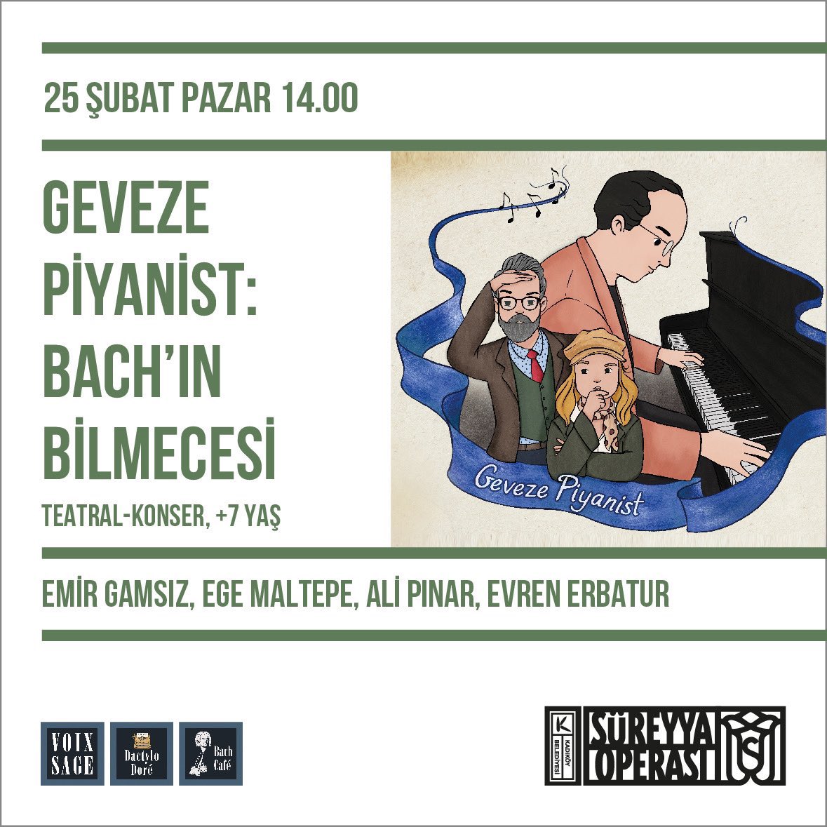 AliPINAR128's tweet photo. Yarın sahnedeyiz! Biletlerimiz bir ay öncesinden tükendi! İlginize teşekkürler! 🎭🎶 We’ll perform tomorrow. Our tickets are sold out one month in advance, thanks for your interest! https://t.co/piYNcKTyMo