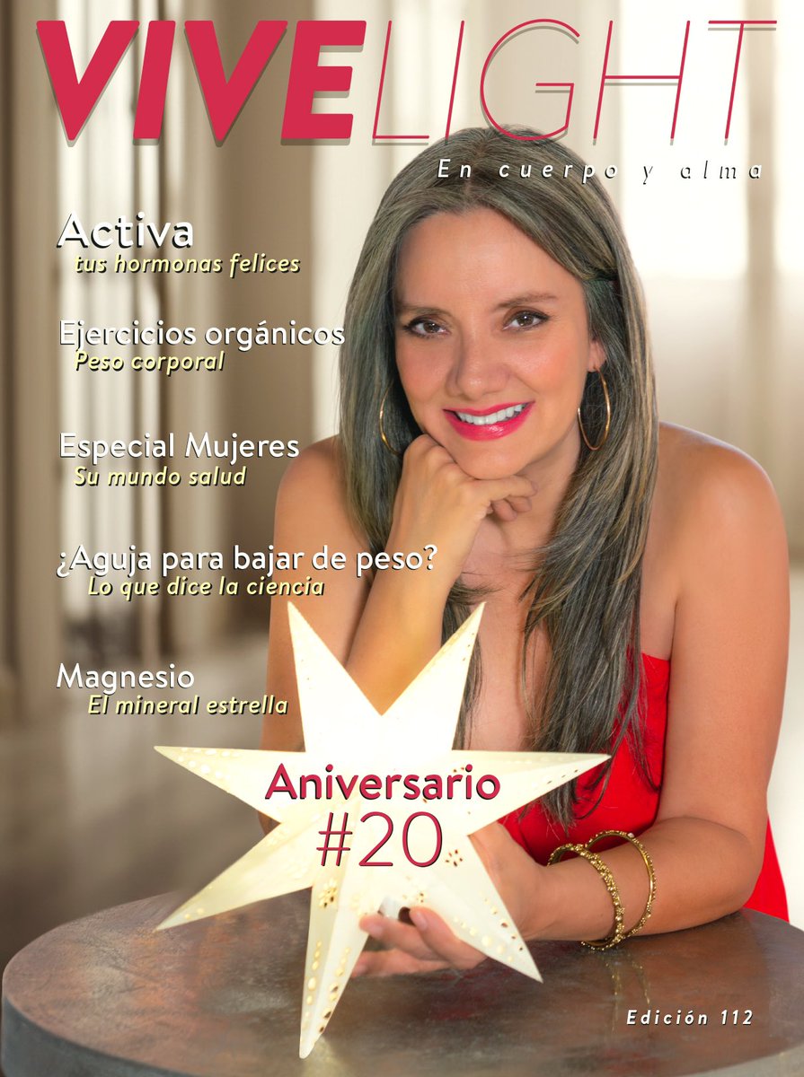 Han pasado 20 años desde que iniciamos esta fabulosa aventura; la de descubrir mundos saludables, caminos hacia el bienestar. Veinte años y que nada nos detenga! Gracias por leer, compartir y permitirnos seguir adelante cada día!
Haz click 
issuu.com/vivelight/docs…

￼