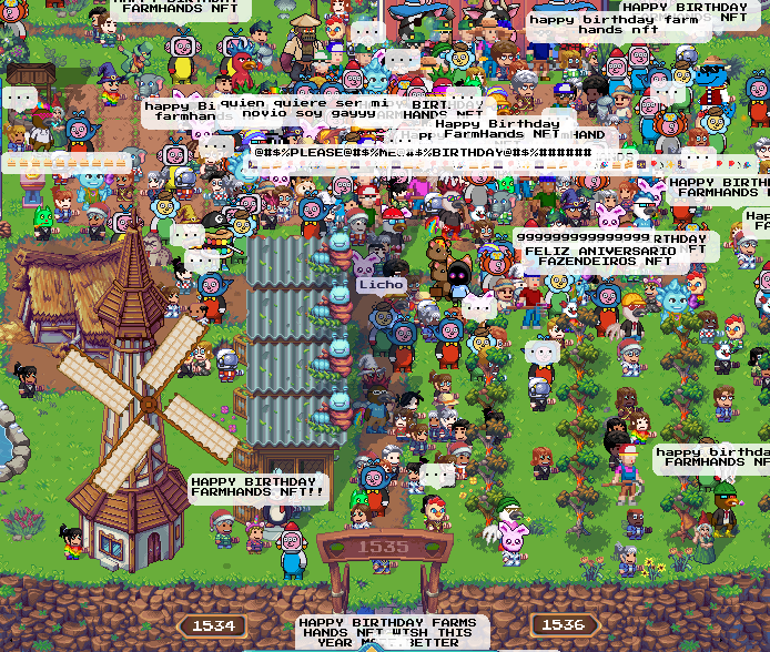 Licho_1's tweet photo. @FarmHandsNFT @pixels_online @0xBlockBerto FELIZ CUMPLEAÑOS A FARM HANDS!!!!!!!!!!!!!!
Happy Birthday #Farmhands NFT
@GLun @0xBlockBerto @pixels_online https://t.co/V7L85bYmUH