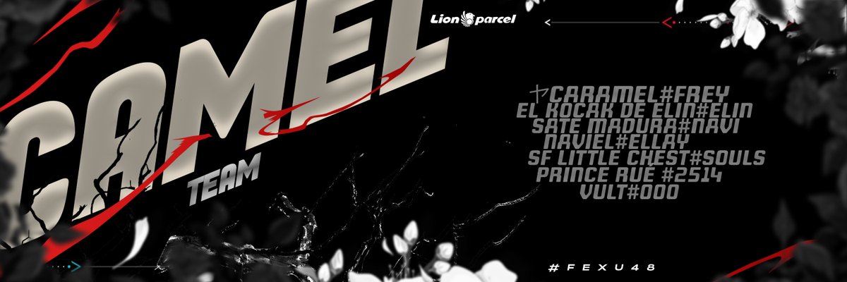Fexu48Tour's tweet photo. - Team CAMEL -

- @mohamadnurulbst
- @ElKocakDelElin 
- @bukanKesatria
- @Leivan_S
- Narawigar
- @fahnoodles