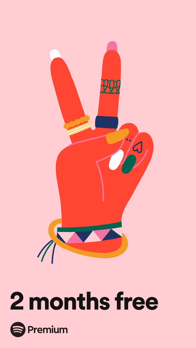 Mrsbk1st's tweet photo. Hey, I’ve got a link that gets you 2 free months of Spotify Premium. Check it out.  https://t.co/D5ae90gc6W https://t.co/MsvhOxB9Qb