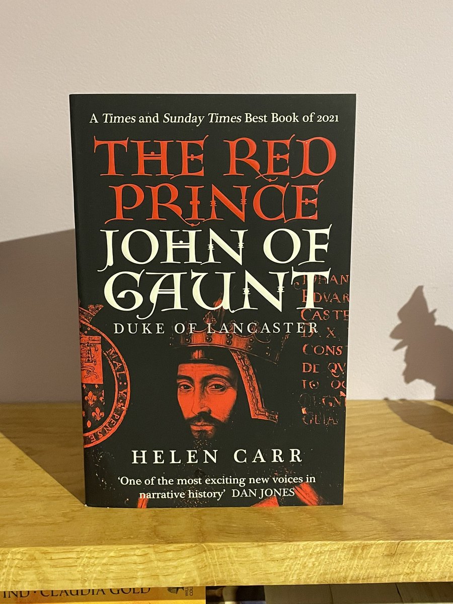 I have raved about this book before, but I have just finished a reread so I will do so again. This is a brilliant biography of one of the most fascinating, and underrated, figures in medieval history. I cannot recommend it highly enough ⭐️⭐️⭐️⭐️⭐️ @HelenhCarr #books