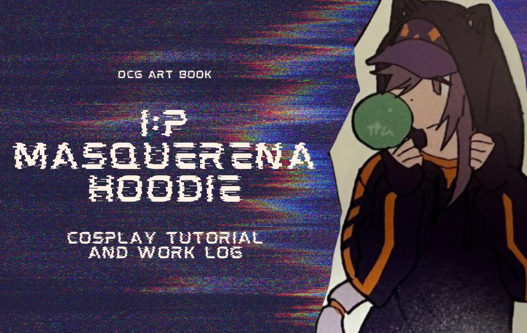 So, you want to make I:P Masquerena's hoodie from the Yu-Gi-Oh! Card Game  Art Works book? Here's a beginner friendly cosplay tutorial / work log !