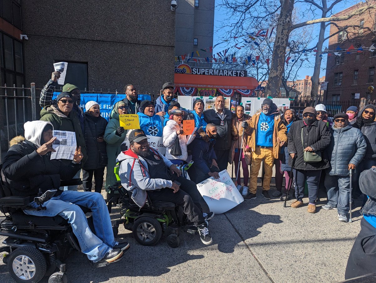 Rutland Plaza Tenants' Association is standing strong and proud! @NYCHousing has recorded over 1000 violations in our buildings & the city is standing by while our landlord continues to exploit us! We're committed to organizing until we get all the repairs we need! #tenantpower