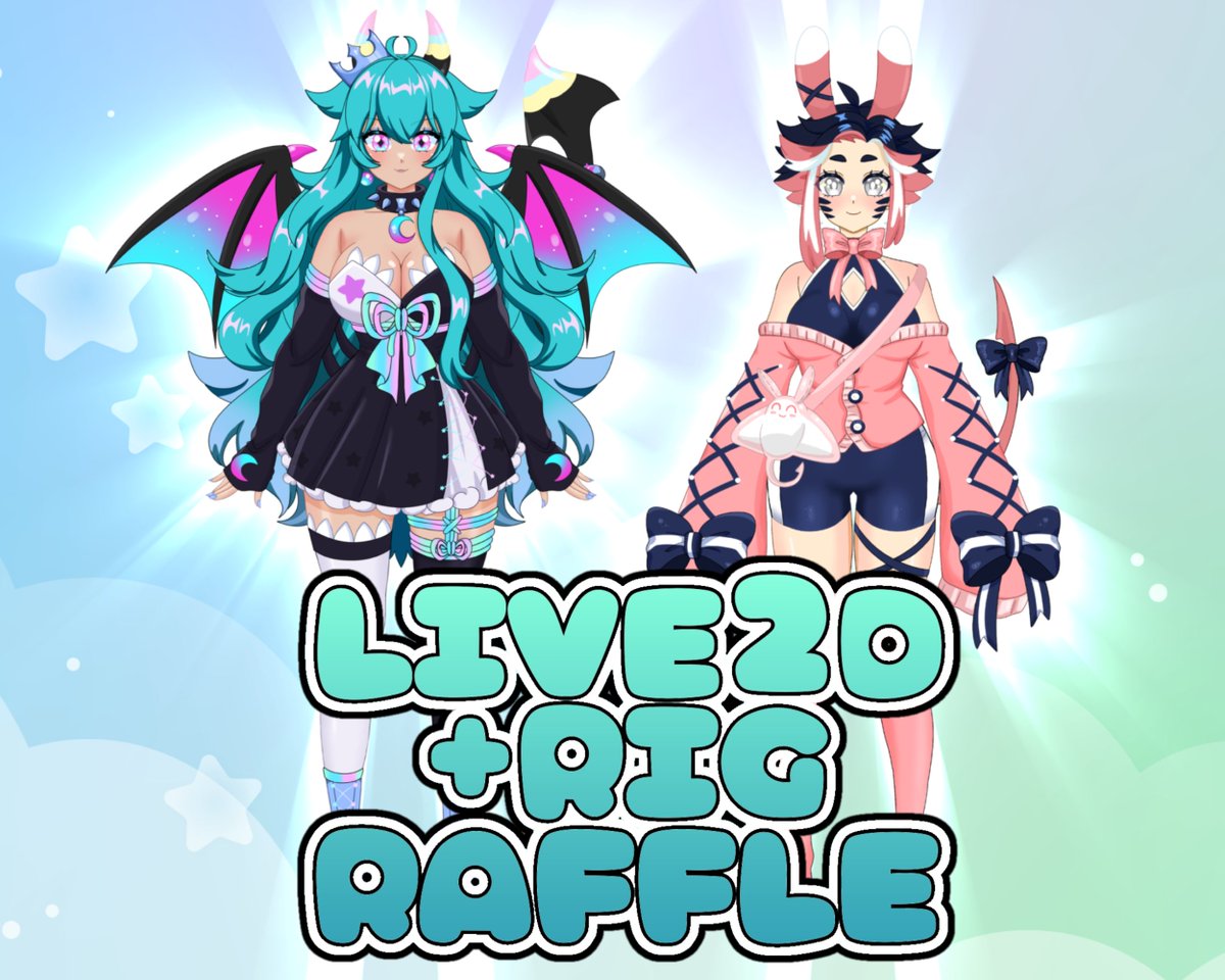 Hey, everyone! Do you know what time it is?
It's ✨RAFFLE TIME!✨️
This time we're giving away a FREE Live2D model AND rig!
All you have to do is:
🩵 Follow me and @Fayerraige 
🩵 Like and Retweet the post
🩵 Share your PNG!
The winner will be announced March 1st!