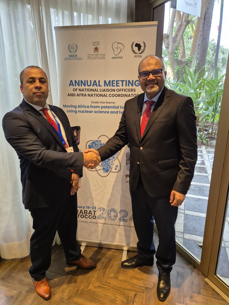 Profshaukat's tweet image. Meeting with NLO/AFRA NC @AFRAAfrica Ermixon Ribeiro 🇨🇻 Cape on development of first CPF, TCF contributions and initiation of projects under TCP @IAEATC focused on Cancer care @iaeapact and agricultural projects @IAEANA establishment of nuclear law.