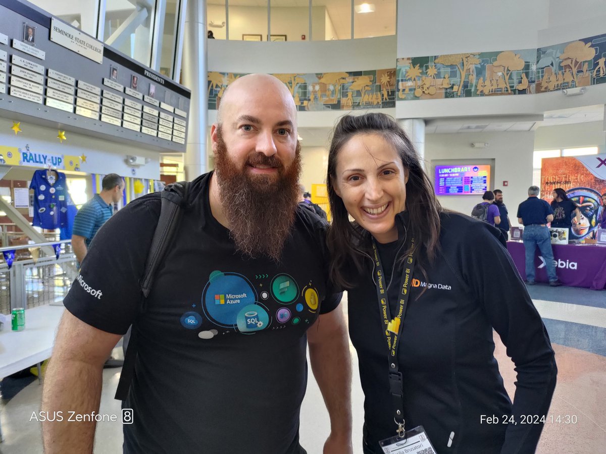 barkhah's tweet image. Meeting Florida Friends at Orlando code camp. @CeBrusa @ReviewMyDB