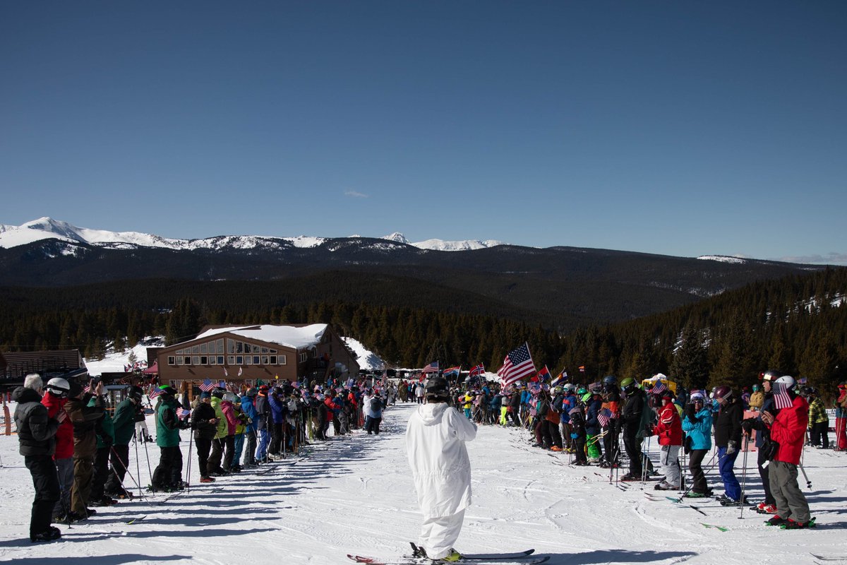 Our Mountain #Soldiers participate in the 10th Mountain Division Descendants Reunion at Ski Cooper near Leadville, Colorado. #ClimbtoGlory @FORSCOM @18airbornecorps @ArmyChiefStaff @MTN7_CSM @USArmy @GoArmy @USArmySMA @usarec