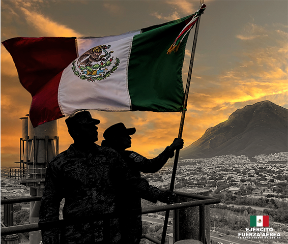 #24DeFebrero #DíaDeLaBandera
Símbolo que lleva la historia de México; el verde representando la vida, el blanco la pureza y el rojo la sangre de los mexicanos.