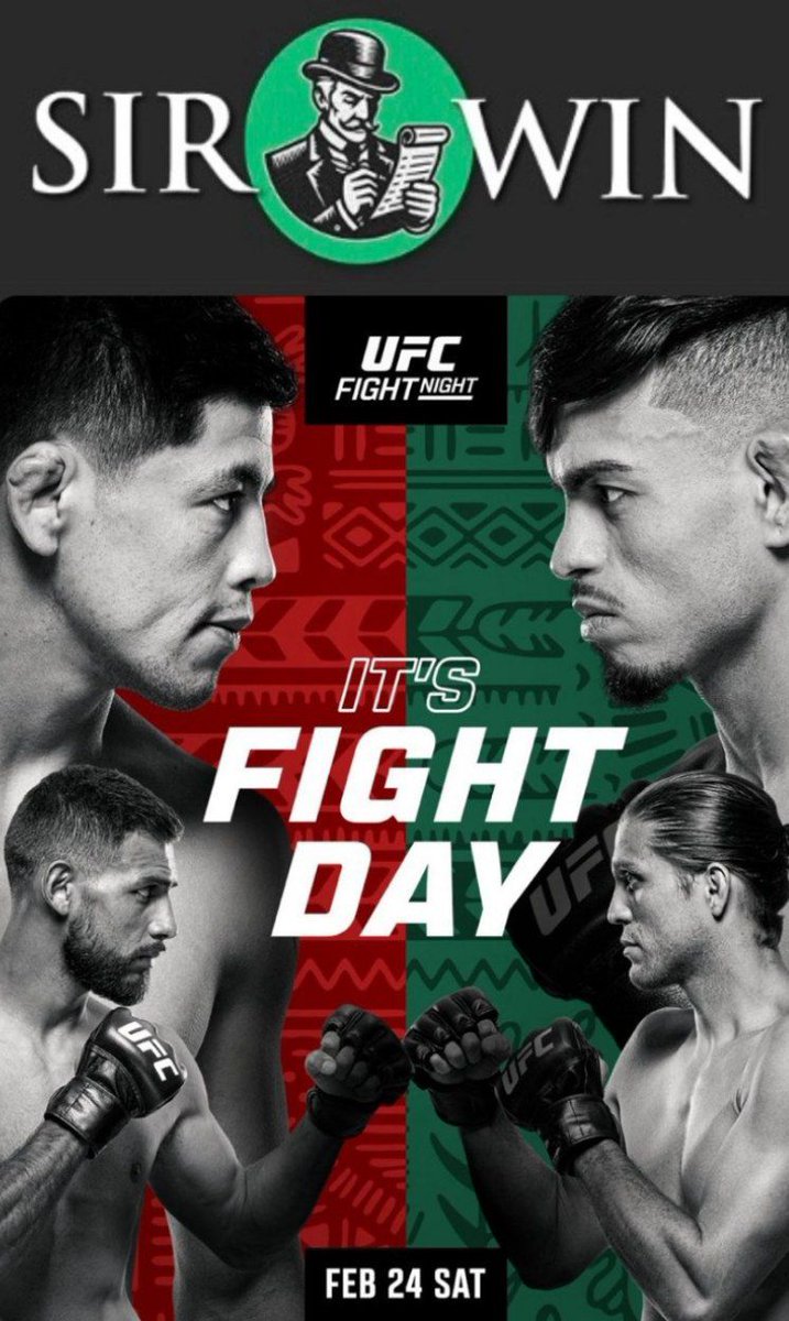sirwindotcom's tweet photo. Today's the day!
UFCMexico has arrived 🇲🇽

Have you taken your seat? 💥 https://t.co/KKlOcEZBEp