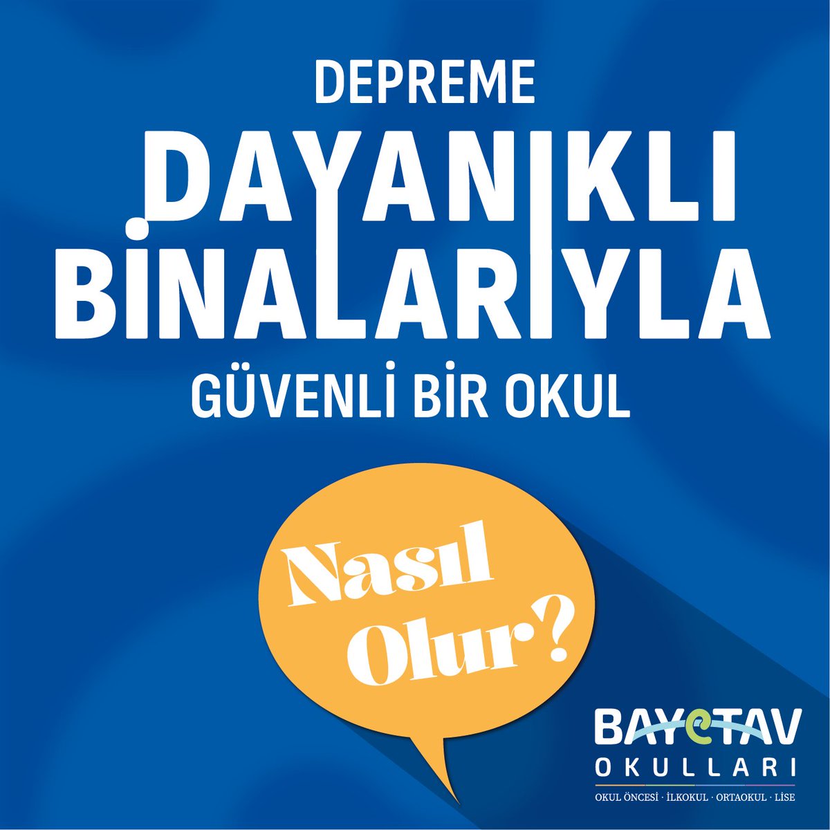 Depreme dayanıklı yapı tasarımında yeni yaklaşımı ve uzman danışmanlığında gerçekleştirilen statik çözümleri ile üst düzey bina performansı sağlanır.

Tanışma randevusu oluşturmak için  bayetavokullari.com/iletisim adresini ziyaret edebilirsiniz.