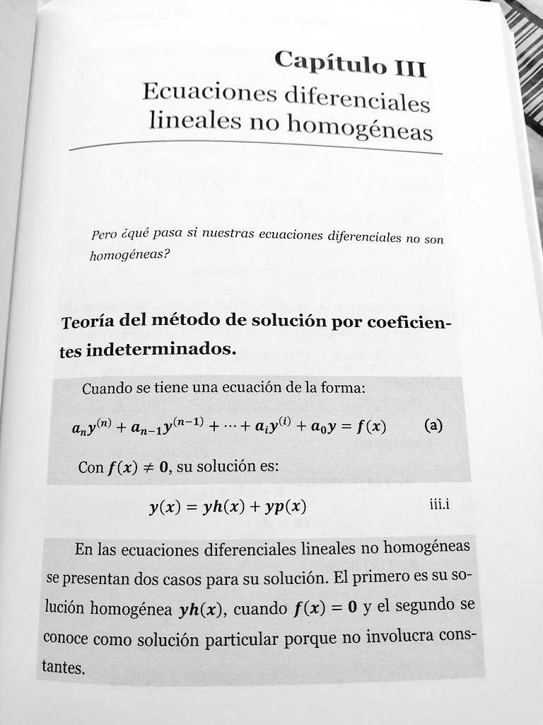 neni_simone's tweet image. Pequeño vistazo al libro, Ecuaciones Diferenciales | Prontuario de ecuaciones de orden superior resultas.
amzn.to/3BeYBxf

#Matemáticas #ingenieriamecanica #ingenieria #ecuacionesdiferenciales #cálculo #CálculoDiferencial #calculointegral #metodosnumericos