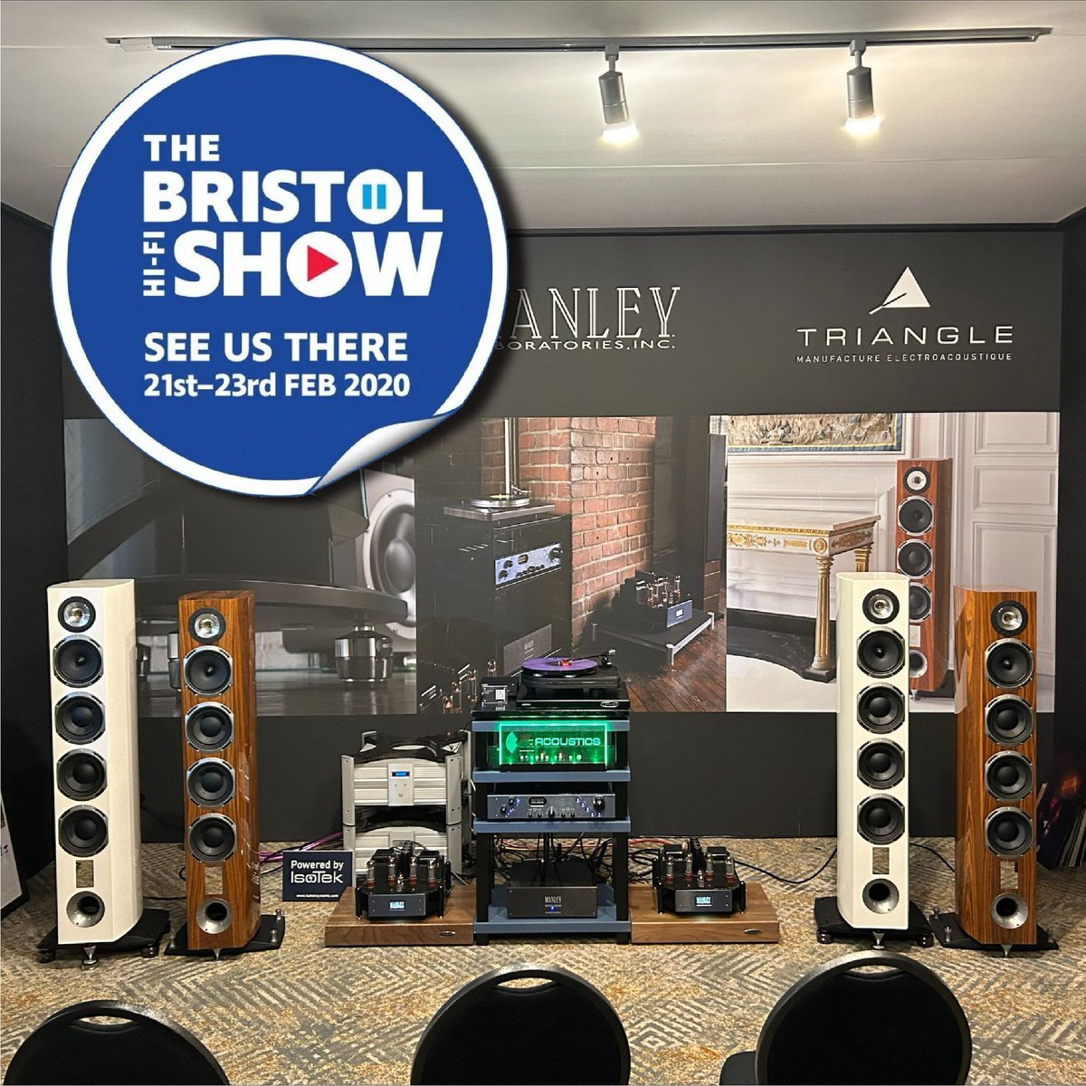 Another fantastic day at the #BristolHiFiShow! 🎵 The A/B demo of GAIA vs Spikes has truly blown attendees away. Don't miss your chance to experience it for yourself! Join us tomorrow in the 'Bristol Suite' on the ground floor. Your ears will thank you! 🎶 #GAIAIsolators