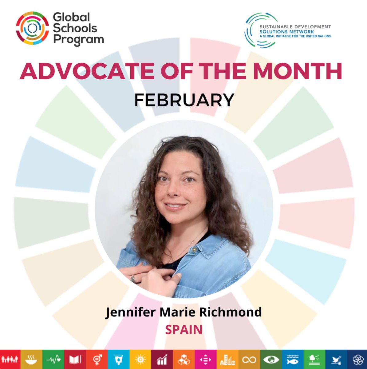 Education_TFP's tweet photo. 🎊 Excited to announce our CEO Jennifer Richmond as the Global Schools Advocate during the Month of February.

🎊 Раді оголосити, що наш генеральний директор, Дженніфер Річмонд, стала захисником глобальних шкіл у Лютий.

#graduation #teachersforpeace #tfp https://t.co/orucZYtiC4