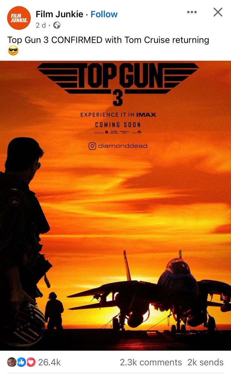 I feel the need…………